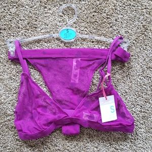 NWT Bralette & Thong Set